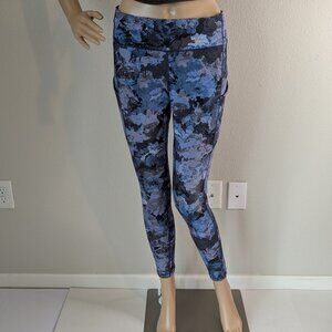 Lululemon Speed Up Tights Women's Size 8 Blue Purple Camo Full-On Luxtreme